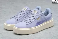 nouvelle femmes puma et rihanna chaussures collection purple